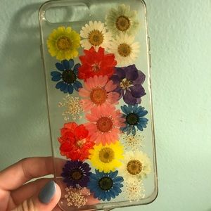 Real Flower IPhone 7Plus case